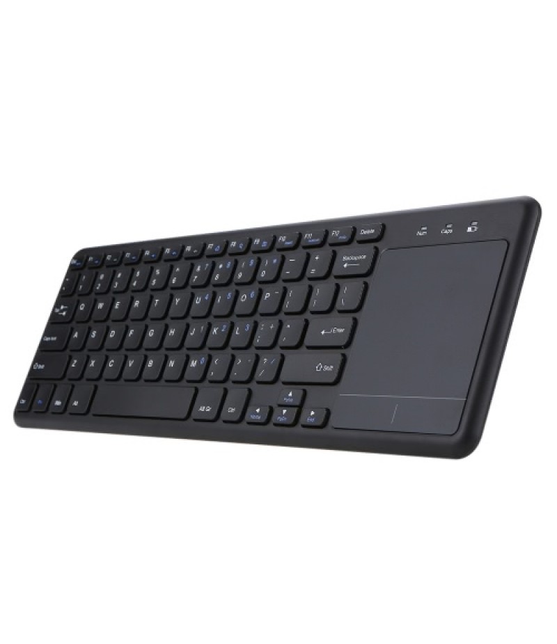 2.4G Wireless Touchpad Keyboard Multi-touch Ultra-slim with USB Receiver for Android Smart TV Computers Ladtops Desktops