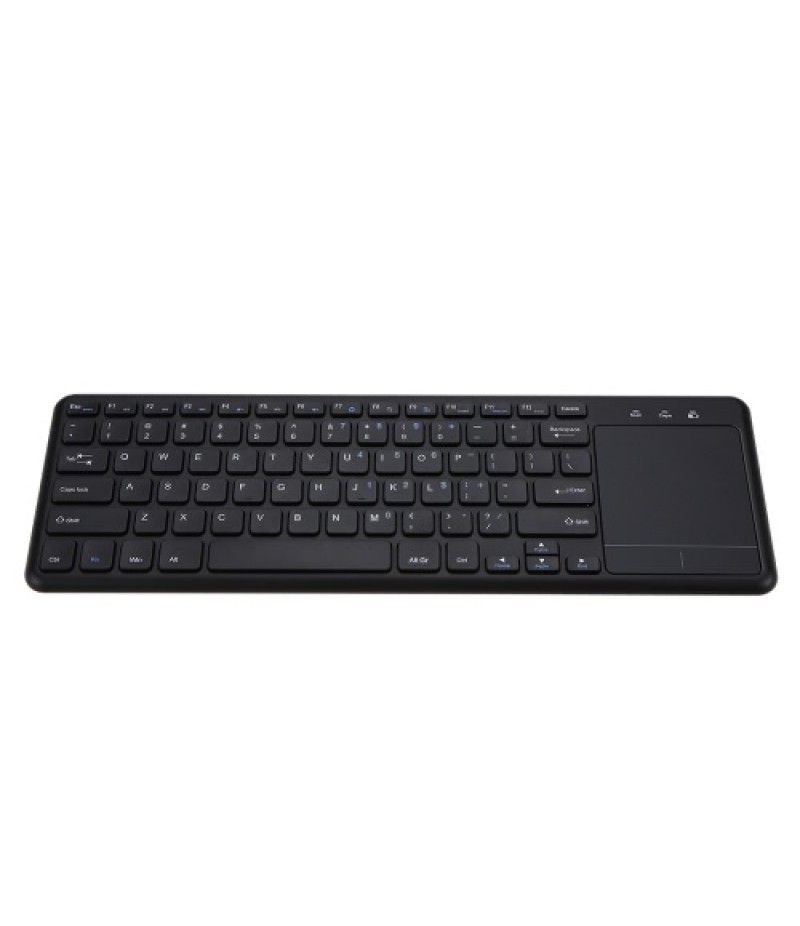 2.4G Wireless Touchpad Keyboard Multi-touch Ultra-slim with USB Receiver for Android Smart TV Computers Ladtops Desktops
