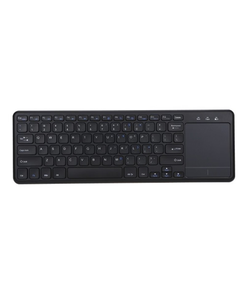 2.4G Wireless Touchpad Keyboard Multi-touch Ultra-slim with USB Receiver for Android Smart TV Computers Ladtops Desktops
