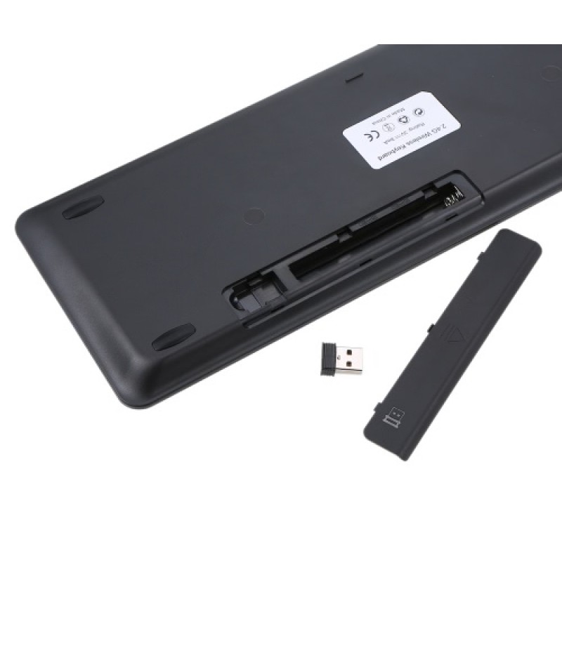 2.4G Wireless Touchpad Keyboard Multi-touch Ultra-slim with USB Receiver for Android Smart TV Computers Ladtops Desktops