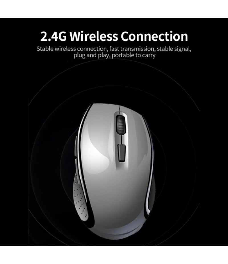 X5 AI Intelligent Voice Mouse 2.4G Wireless Silent Office Mouse 1200DPI Voice Typing/Translation Mouse for Win7/8/10/XP/Mac Blac